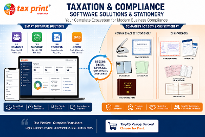Tax Print – Your Complete Ecosystem for Taxation, Compliance & Corporate Documentation